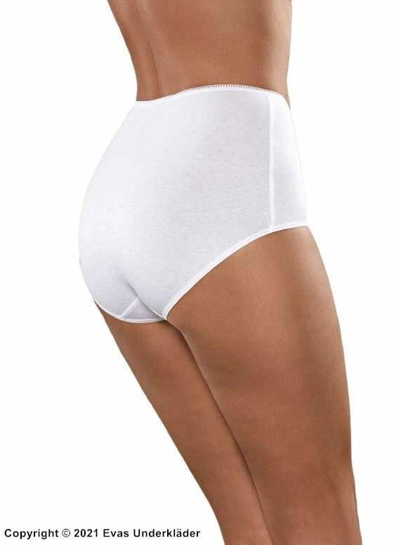 High Waist Panties, Cotton, Elegant Design 4 High Waist Panties, Cotton, Elegant Design - Image 4