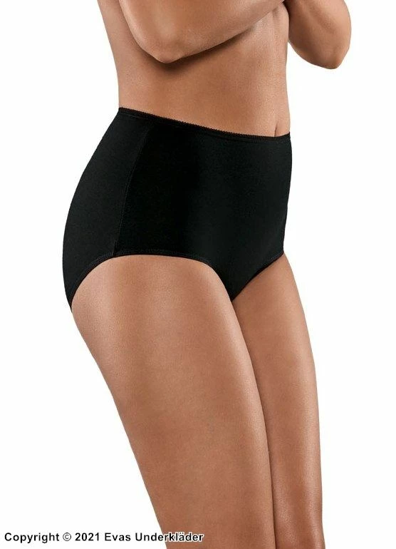 High Waist Panties, Cotton, Elegant Design 1 High Waist Panties, Cotton, Elegant Design