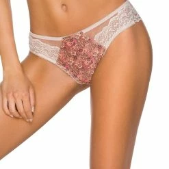 Romantic Panties, Lace Inlay, Intricate Pattern