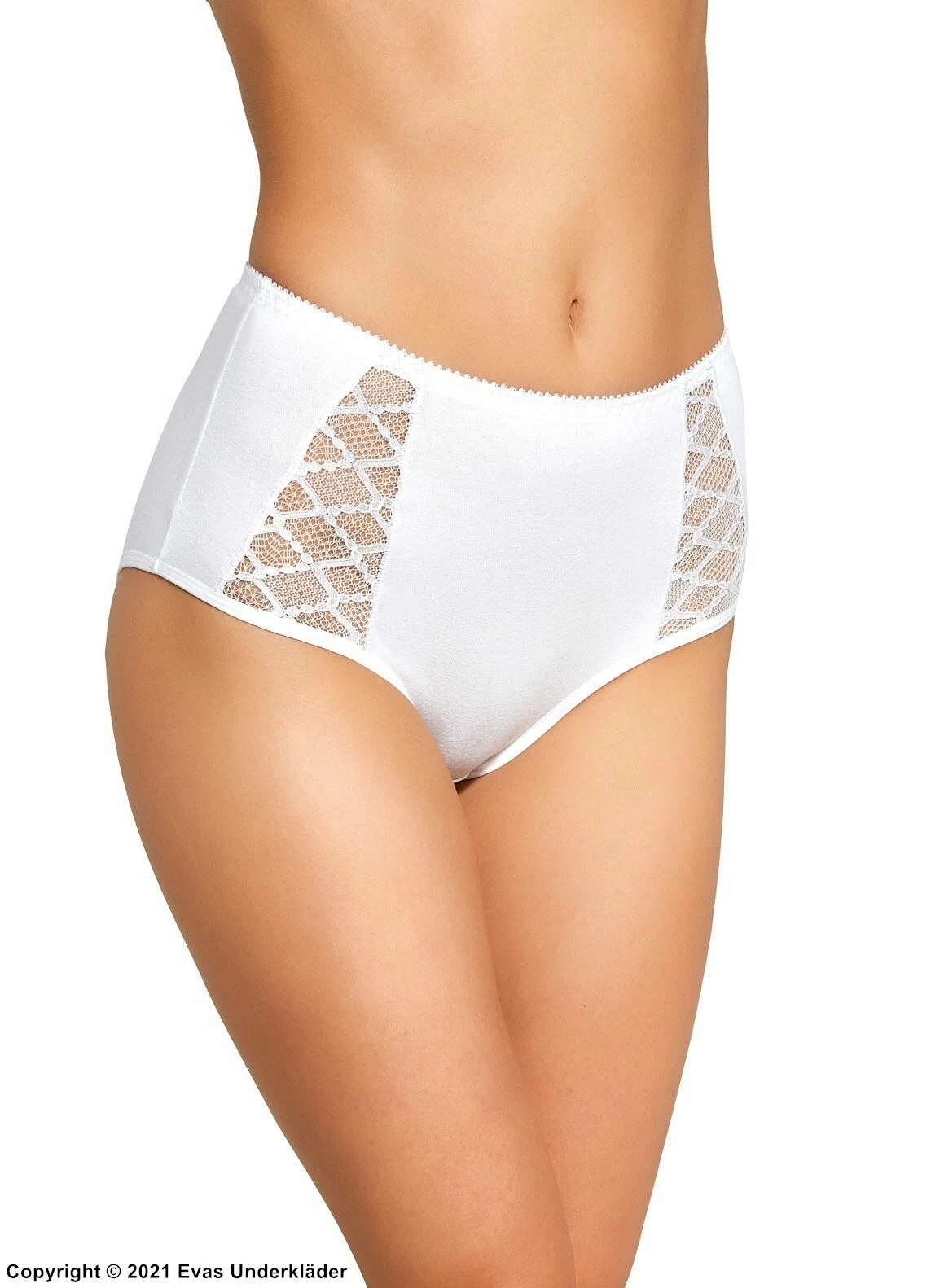 Romantic Panties, Lace Inlays, Slightly Higher Waist, Diamond Pattern 1 Romantic Panties, Lace Inlays, Slightly Higher Waist, Diamond Pattern