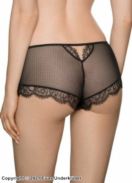 Romantic Panties, Tulle, Eyelash Lace, Small Dots, Flowers 1 Romantic Panties, Tulle, Eyelash Lace, Small Dots, Flowers