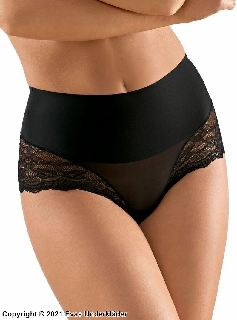 Beautiful Shaping Panties, Lace Inlay, Waist Control 5 Beautiful Shaping Panties, Lace Inlay, Waist Control - Image 5
