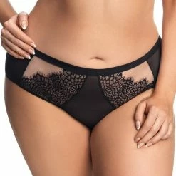 Elegant Panties, Sheer Inlays, Luxurious Lace