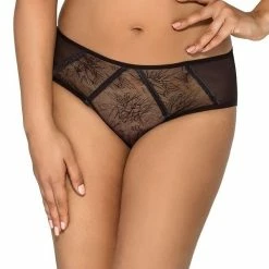 Beautiful Panties, Sheer Mesh, Intricate Pattern