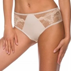 Beautiful Panties, Sheer Inlays, Wide Lace Edge, Flowers