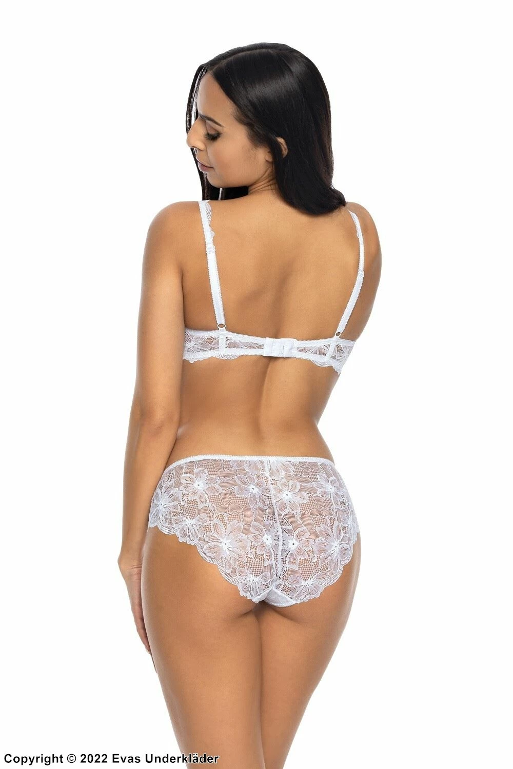 Romantic Panties, Sheer Lace, Flowers 3 Romantic Panties, Sheer Lace, Flowers - Image 3