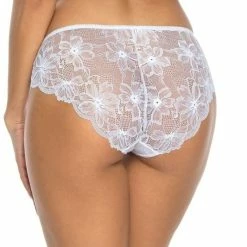 Romantic Panties, Sheer Lace, Flowers