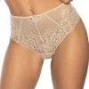 Beautiful Panties, Mesh Inlay, Slightly Higher Waist, Lace Front
