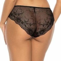 Seductive Panties, Sheer Inlays, Lace Back