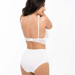 Romantic High Waist Panties, Smooth And Comfortable Fabric, Lace Inlays, Flowers -EVA’s  INTIMATES Shop briefs tanga panty 210 bl 174 5B25D 5Bfullsize5D