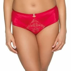 Romantic Panties, High Quality Microfiber, Floral Lace, Keyhole