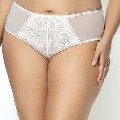 Beautiful Briefs, Sheer Mesh, Floral Lace