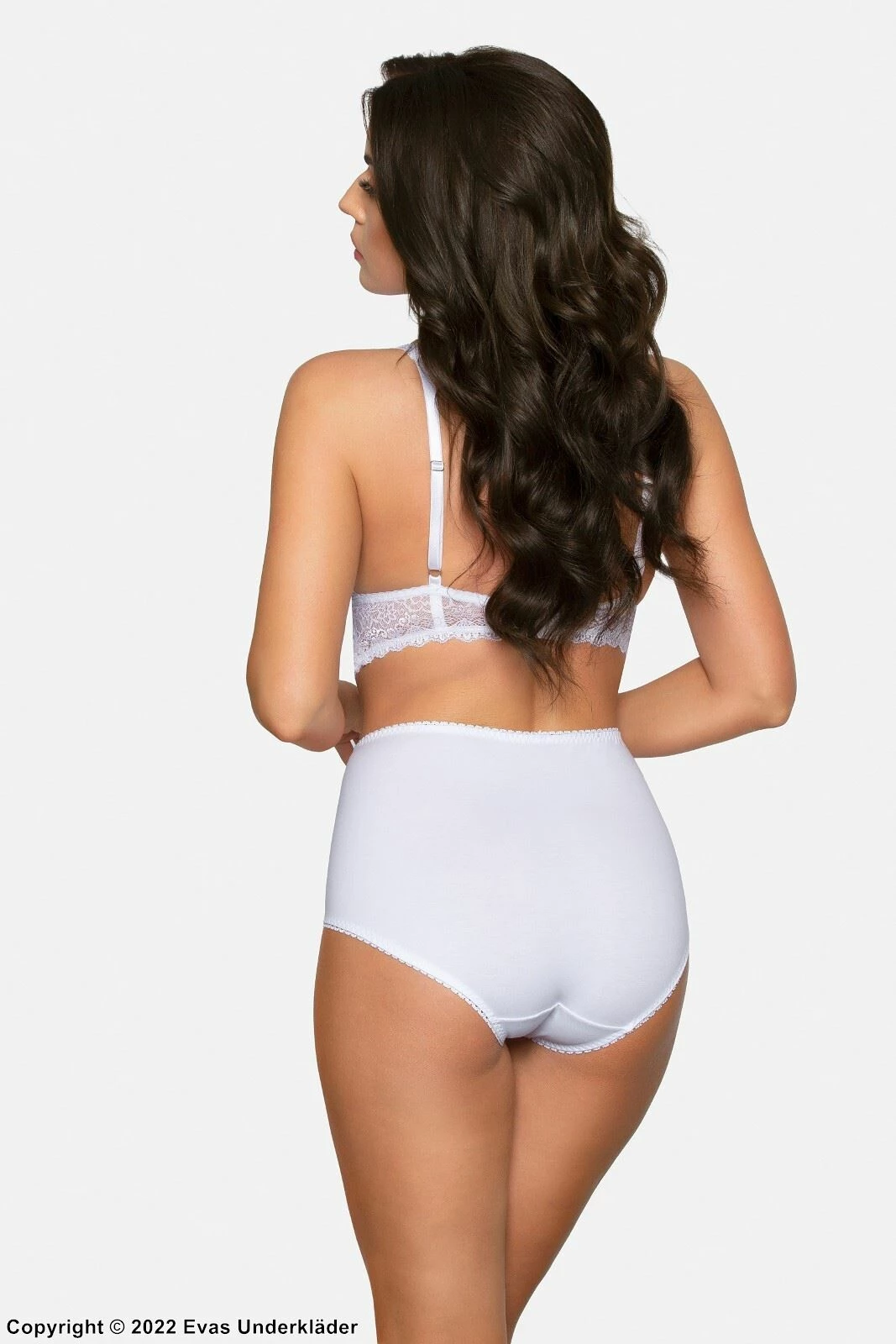 High Waist Panties, Soft Cotton 4 High Waist Panties, Soft Cotton - Image 4