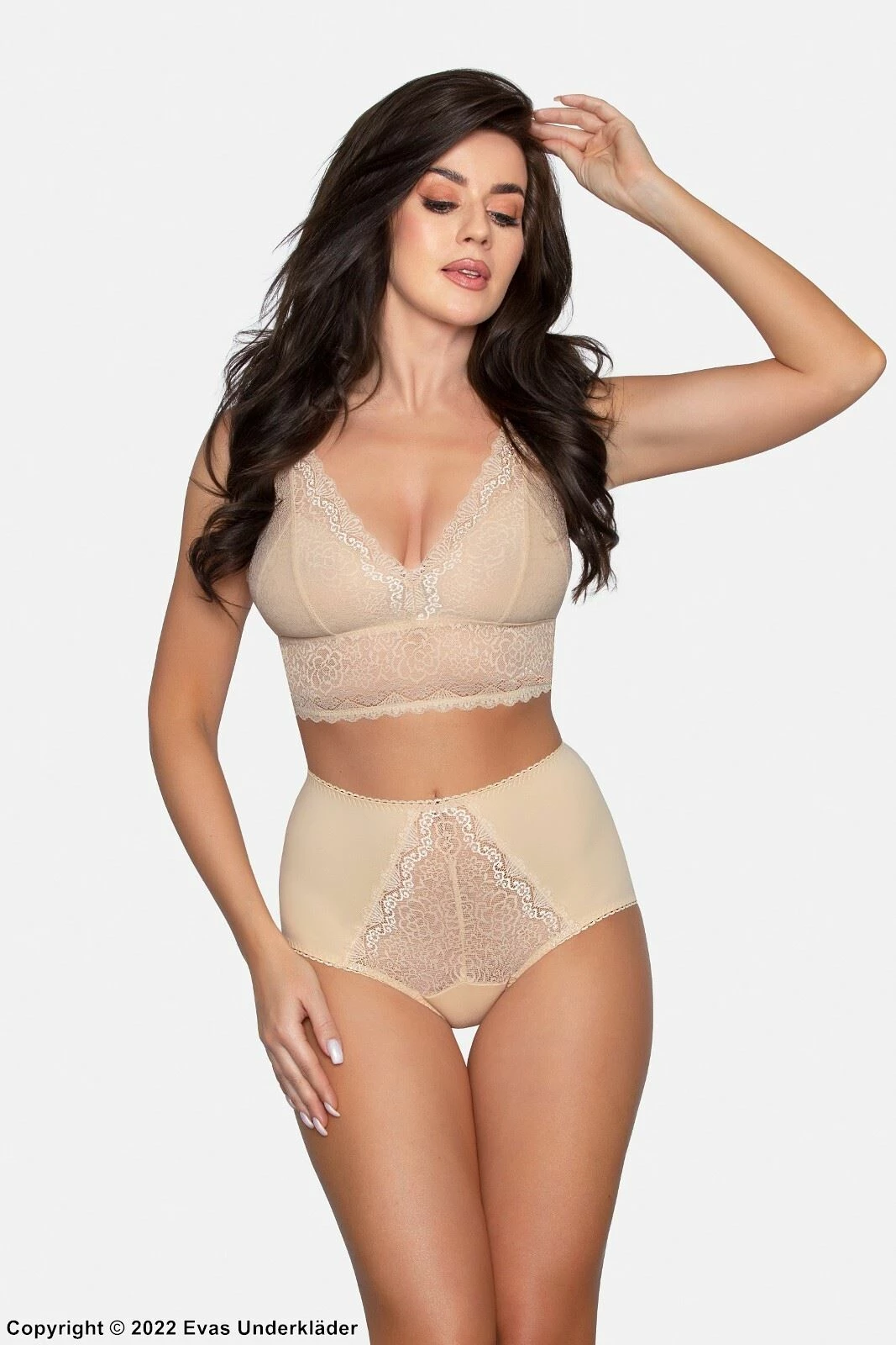 High Waist Panties, Soft Cotton 5 High Waist Panties, Soft Cotton - Image 5