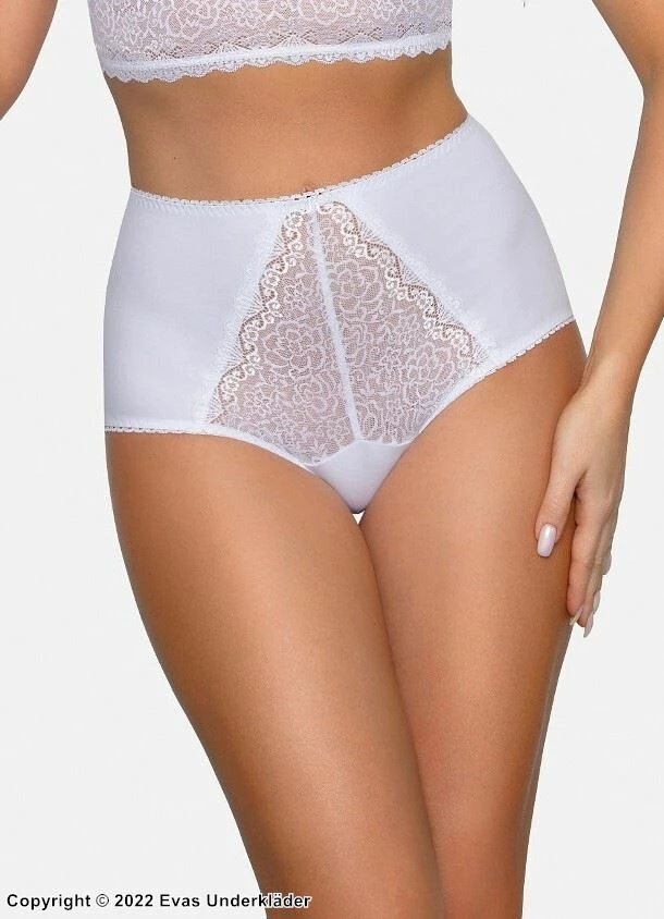 High Waist Panties, Soft Cotton 1 High Waist Panties, Soft Cotton