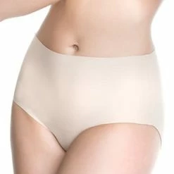 High Waist Panties, Seamless, Light Shaping Effect