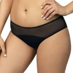 Classic Briefs, Sheer Mesh, Elegant Design, M To 4XL