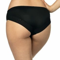 Briefs, Sheer Mesh, Embroidery, M To 4XL