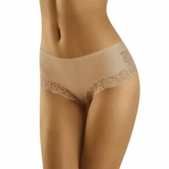 Elegant Panties, Microfiber, Lace Panel