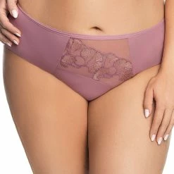 Beautiful Briefs, Microfiber, Embroidery, Mesh Inlay, Plain Back