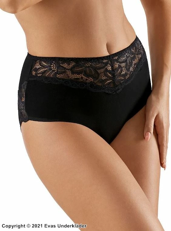 Beautiful Briefs, High Quality Cotton, Floral Lace 3 Beautiful Briefs, High Quality Cotton, Floral Lace - Image 3