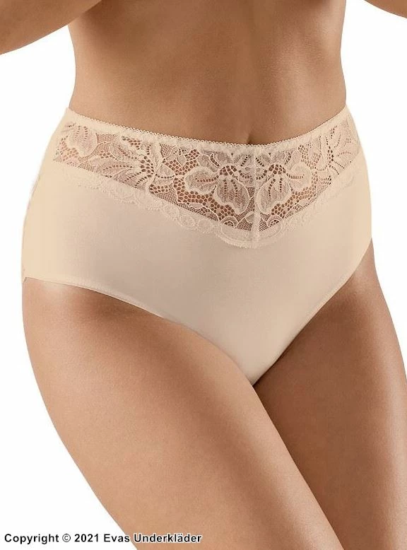 Beautiful Briefs, High Quality Cotton, Floral Lace 4 Beautiful Briefs, High Quality Cotton, Floral Lace - Image 4