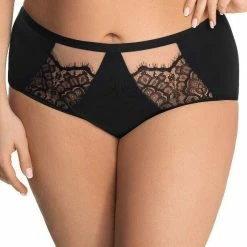 Romantic Panties, Sheer Inlays, Eyelash Lace, Plain Back, M To 4XL -EVA’s  INTIMATES Shop briefs tanga panty 91 go k615 memphis 5B45D 5Bfullsize5D