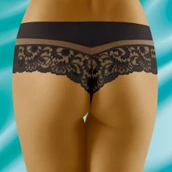 Thong, Sheer Inlays, Floral Lace, Elegant Design -EVA’s  INTIMATES Shop g string 12 wo cantata 5B35D 5Bfullsize5D