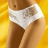 Briefs, Cotton, Embroidery, Sheer Inlays
