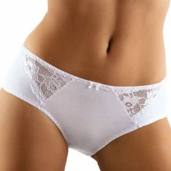 Briefs, High Quality Cotton, Lace Overlay