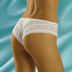 Cheeky Panties, Cotton, Openwork Lace