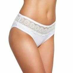 Beautiful Briefs, Cotton, Floral Lace