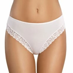 Briefs, Cotton, Lace Edge