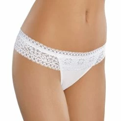 Panties, Cotton, Wide Lace Edge