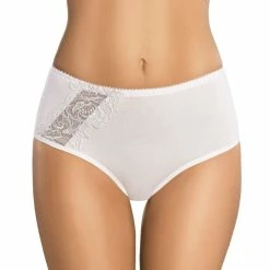 Classic Briefs, High Quality Cotton, Lace Embroidery