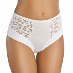 Beautiful Maxi Briefs, Lace Inlays, Plus Size