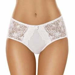 Beautiful Briefs, Cotton, Lace Panels, M To 3XL