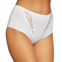 High Waist Panties, Lace Inlays