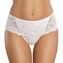 Cheeky Panties, Lace Overlay, Slightly Higher Waist