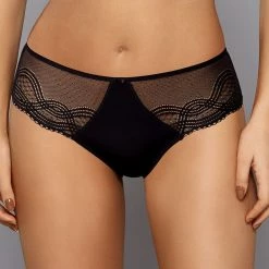Panties, Sheer Inlays, Openwork Lace, Subtle Dotted Pattern