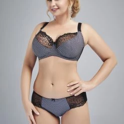 Elegant Panties, Mesh, Embroidery, Plain Back, Checkered Pattern -EVA’s  INTIMATES Shop g string 2305 ns moly trosa 5B35D 5Bfullsize5D