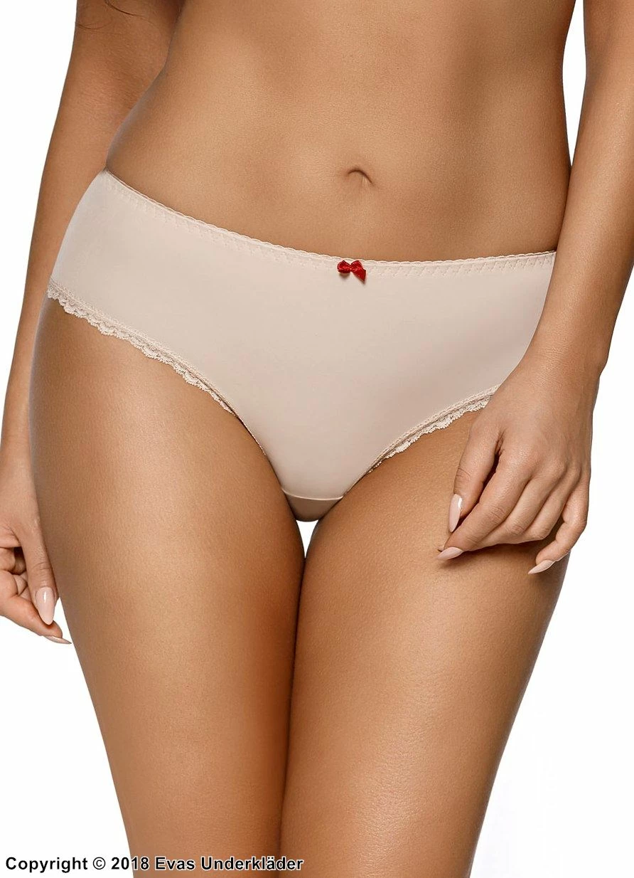 Classic Briefs, High Quality, Lace Trim 2 Classic Briefs, High Quality, Lace Trim - Image 2