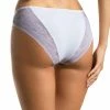 Classic Briefs, Cotton, Lace Inlays, Plain Front