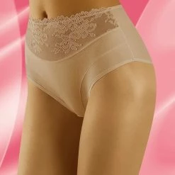 Beautiful Maxi Briefs, Slightly Higher Waist, Partially Lace Front
