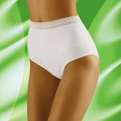 Classic Maxi Briefs, High Quality Cotton, Openwork Lace