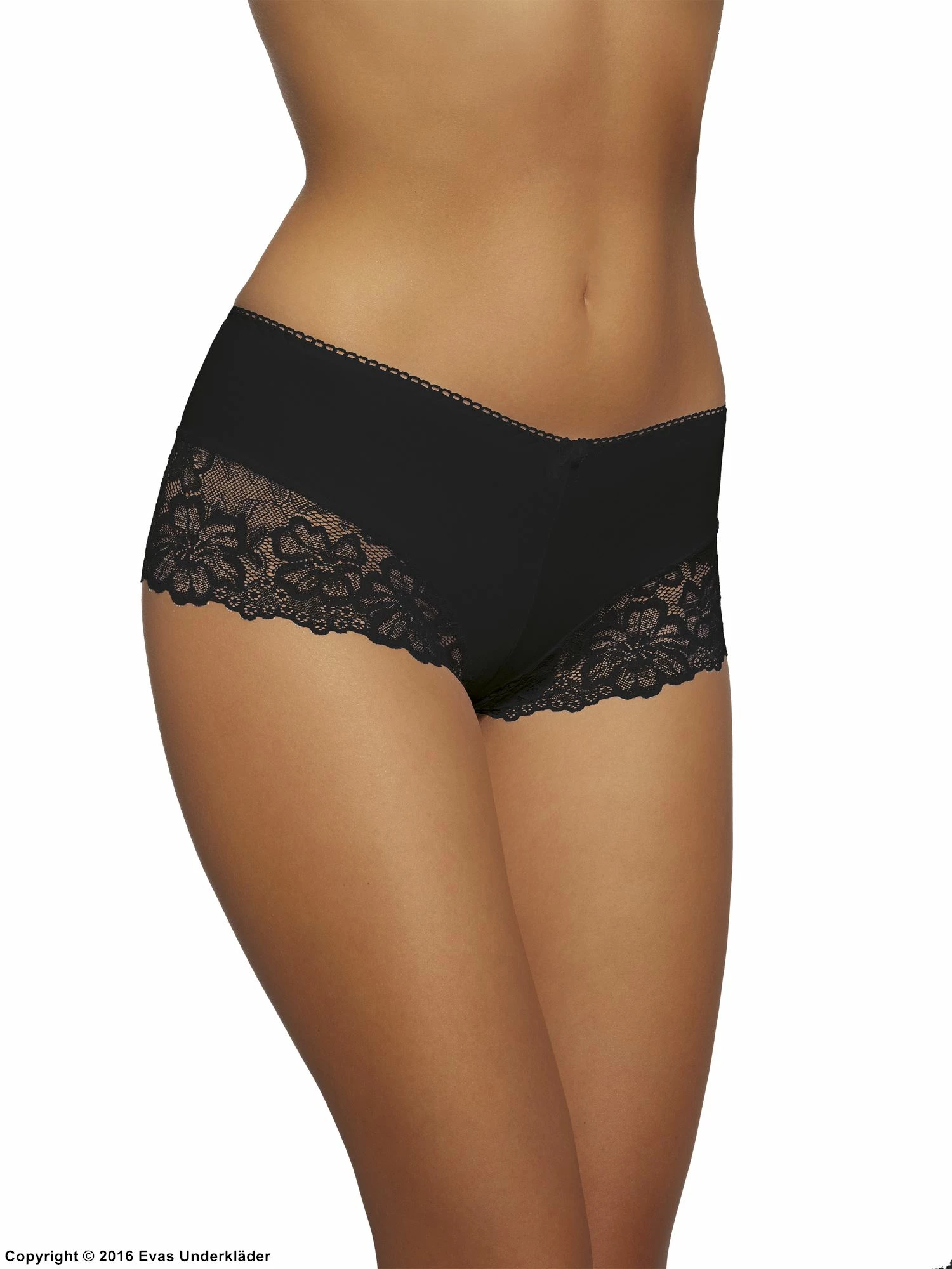 Romantic Hipster Panties, Cotton, Wide Lace Edge 4 Romantic Hipster Panties, Cotton, Wide Lace Edge - Image 4