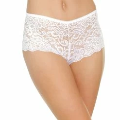 Romantic Boyshort Panties, Sheer Lace, Plus Size -EVA’s  INTIMATES Shop hipster 283 ce 102 5B135D 5Bfullsize5D