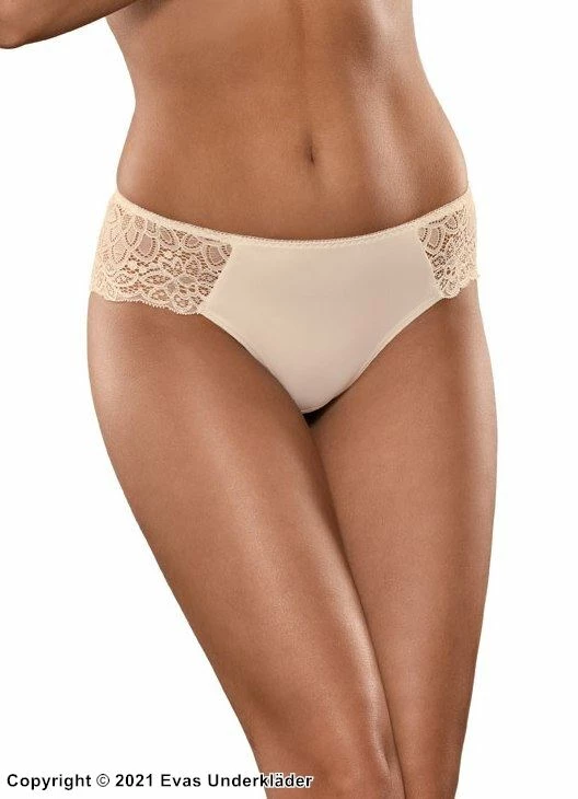 Beautiful Thong, Lace Inlay, Flowers 5 Beautiful Thong, Lace Inlay, Flowers - Image 5