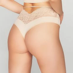 Brazilian Panties, Luxurious Lace, Keyhole