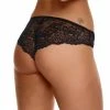 Brazilian Panties, Sheer Inlays, Floral Lace